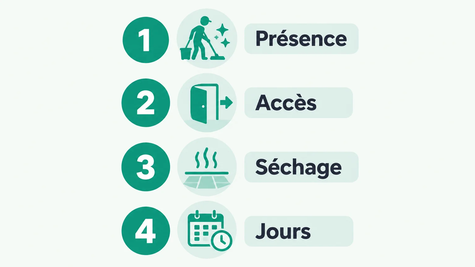 Quatre critères pour choisir les horaires de nettoyage des bureaux